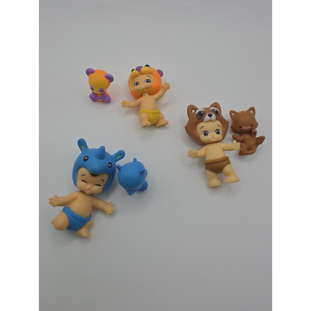 Twozies Lot  Figures Figurines Collectible Mini Figures Moose Toys Set 6